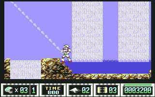 That little know fishing game, Turrican II. Hmmm!